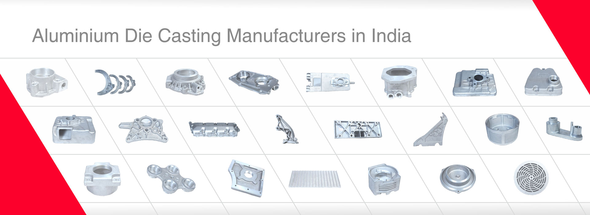 High / Low / Gravity Pressure Die Casting Manufacturers in India